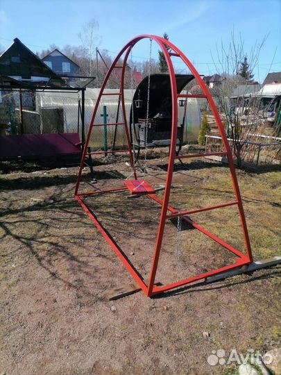 Детские качели уличные