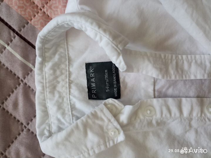 Рубашка на мальчика