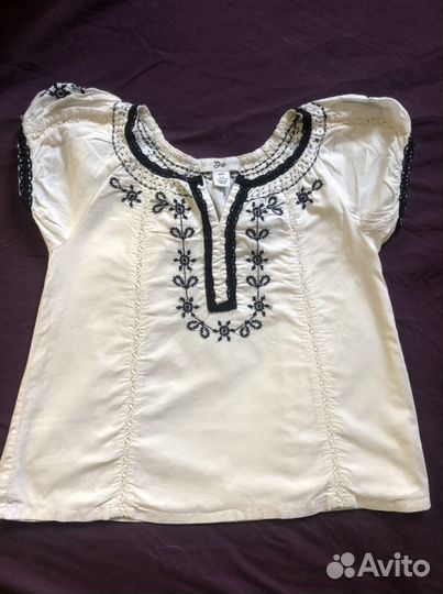 Блузка школьная Gap,8-9 лет