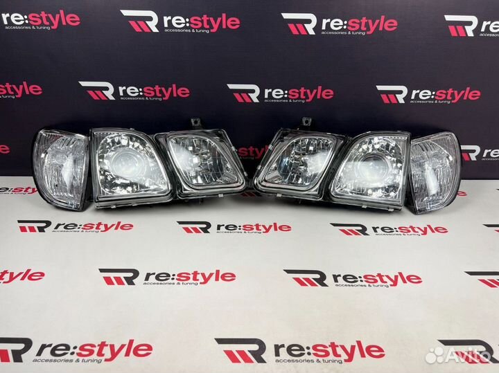 Фары Lexus LX470 Галоген Светлые