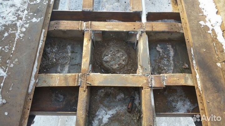 Ремонт пола в полуприцепе