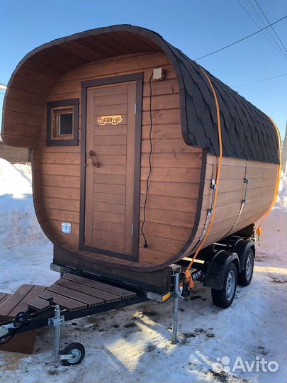 Баня квадро на колесах в аренду