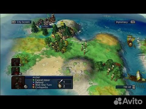 Xbox 360 Civilization Revolution б/у