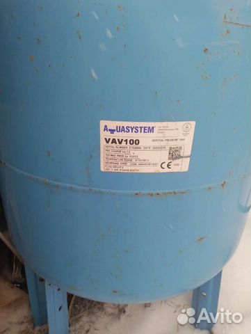 Гидроаккумулятор vav 100 Италия