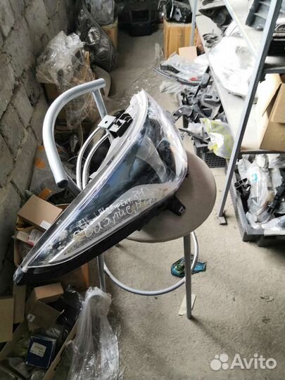 Hyundai solaris Солярис фара правая