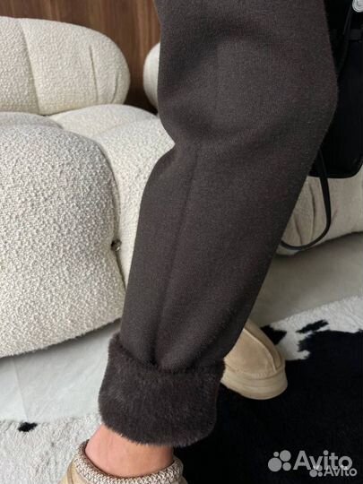 Утепленные брюки женские