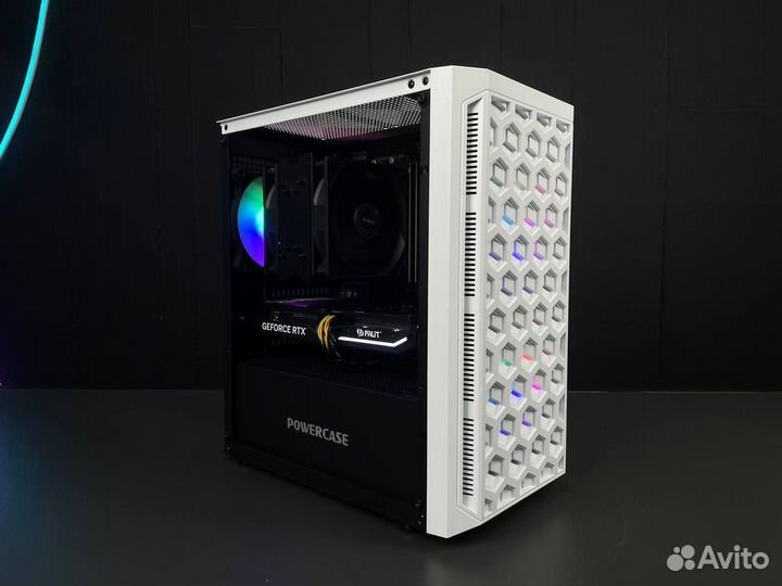 Игровой компьютер ryzen 5 5500/RTX 4060/16 озу