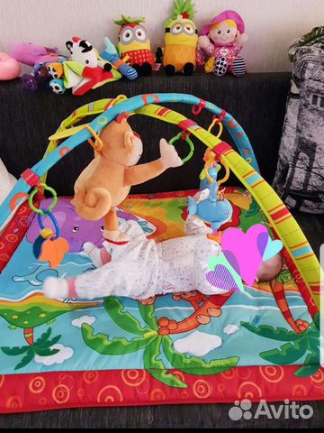 Развивающий коврик tiny love