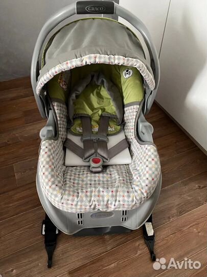 Автолюлька с базой graco