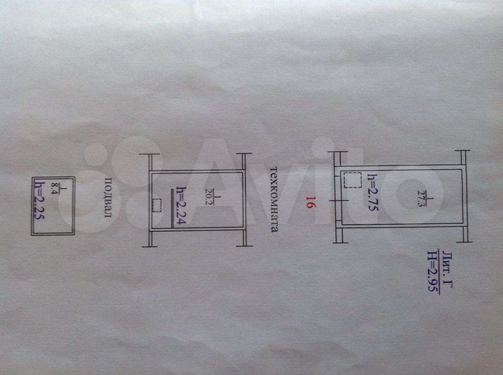 Гараж, > 30 м²