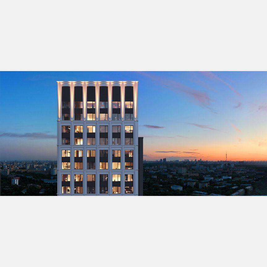 2-к. квартира, 74,7 м², 20/41 эт.