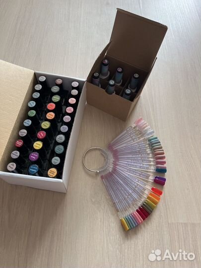 Гель лаки для маникюра набор