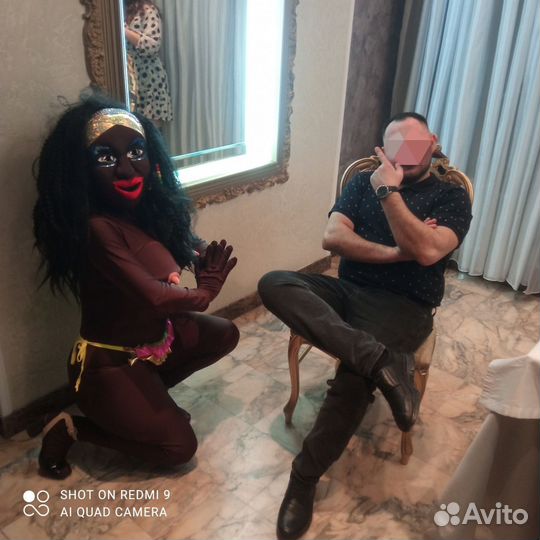 Поздравление Мулатка кукла