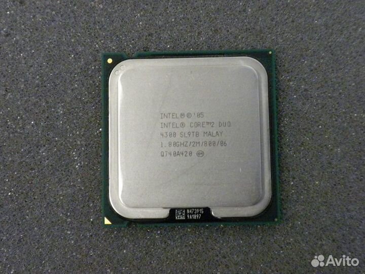 Процессор Intel Core 2 Duo E4300
