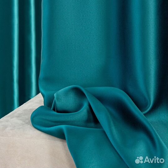 Шторы Аврора кобальт