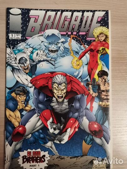 Комиксы из 90х. Youngblood, Brigade, Wetworks