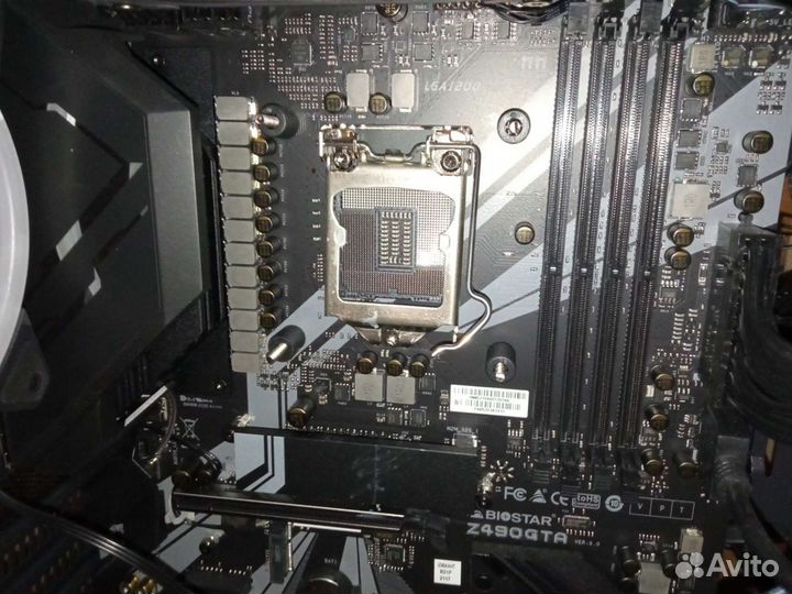 Материнская плата Z490 GTA Biostar LGA1200 ATX
