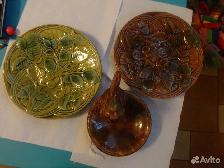 Пепельница петух тарелки зик