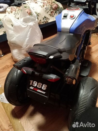 Детский мотоцикл на аккумуляторе бу