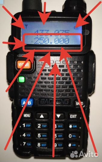 Рация UV-5R 7,3Вт с программированием LPD+PMR