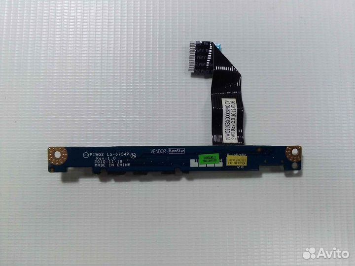 Плата LED индикации и включения для Lenovo G570