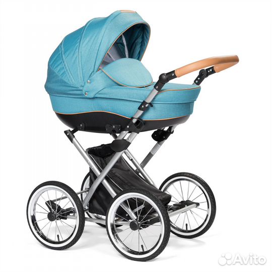 Коляска детская Lonex Parrilla 2 в 1 - Azure