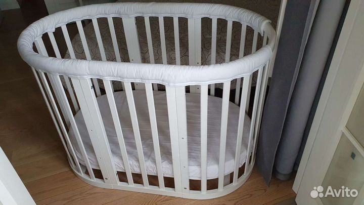 Детская кровать. Кроватка-трансформер ellipsebed