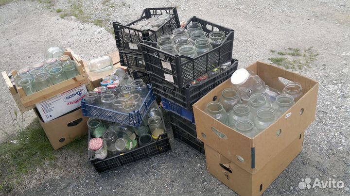 Банки стеклянные 2л под закатку и другие