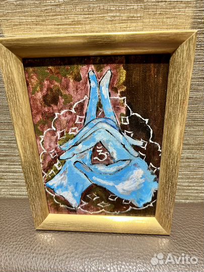 Картина акрил 13х18