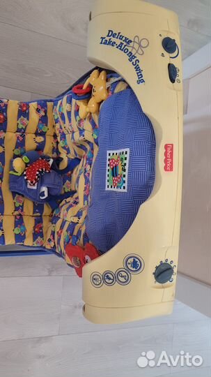 Электрокачели fisher price