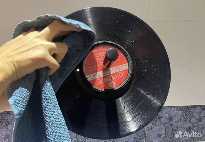 Виниловая щетка /Мойка винила / Клэмп