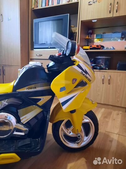 Детский мотоцикл на аккумуляторе бу