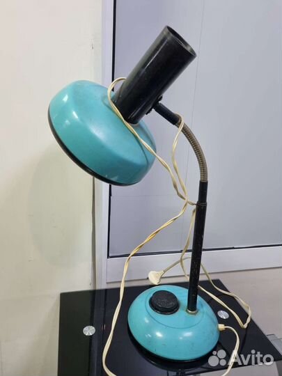 Старинная лампа, времён ссср. Большая, тяжёлая