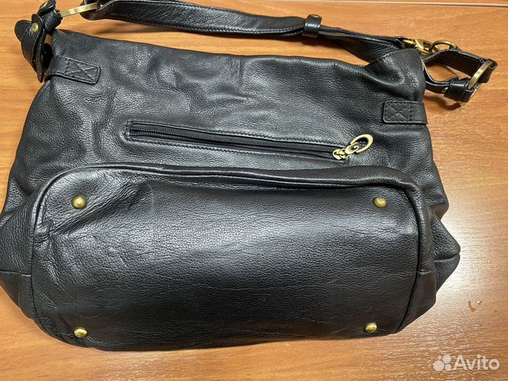 Сумка натуральная кожа бу италия