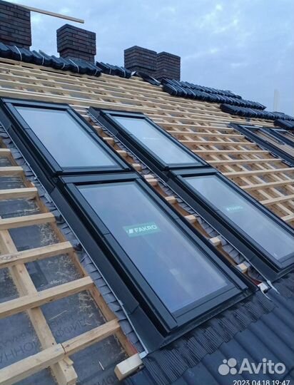 Мансардные окна rooflite арт184