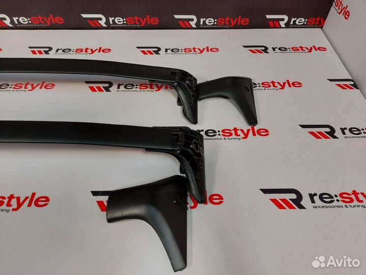 Рейлинги поперечные Lexus LX570 с16г Черные