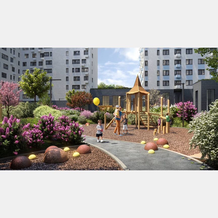 1-к. квартира, 33,6 м², 2/12 эт.