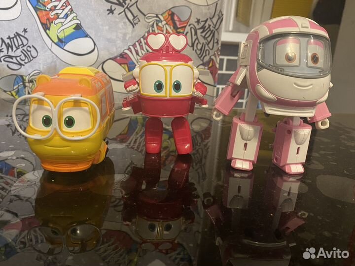 Роботы поезда трансформеры