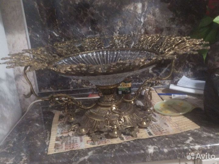 Кованная фруктница ручная работа