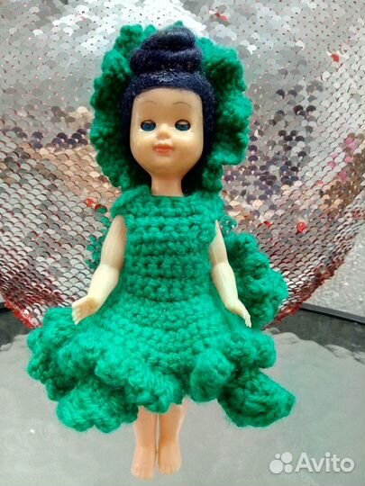 Винтажная кукла Италия