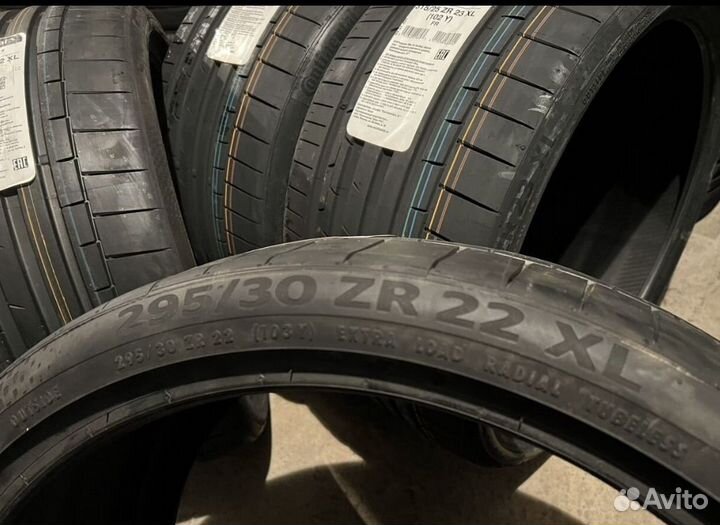 Continental ContiSportContact 6 295/30 R22 и 315/25 R23
