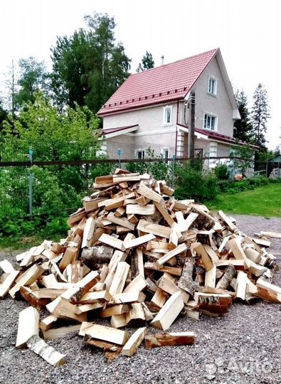 Дрова колотые