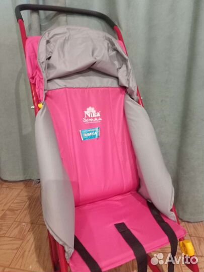 Санки новые на колесиках