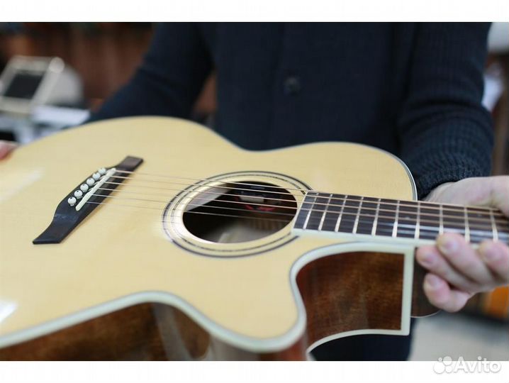 Parkwood S67 с чехлом электроакустическая гитара