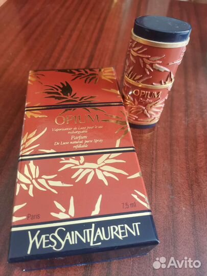 Флакон и каробка от духов