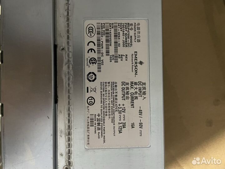 Блок питания cisco asr1002 DC