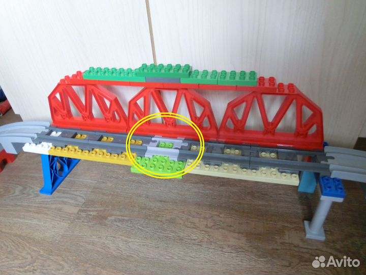 New Дополнение Каурик к железной дороге Lego Duplo