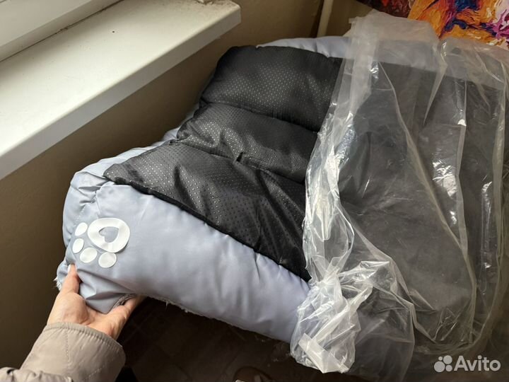 Лежанка для собаки мех