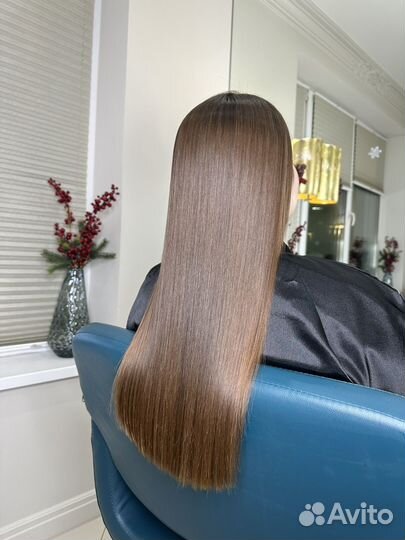 Кератиновое выпрямление волос/ботокс/нанопластика