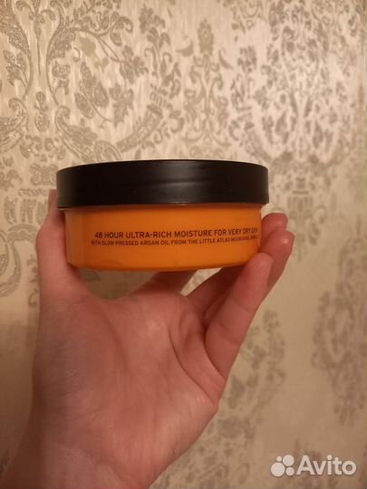 Крем масло для тела The Body Shop Wild Argan oil
